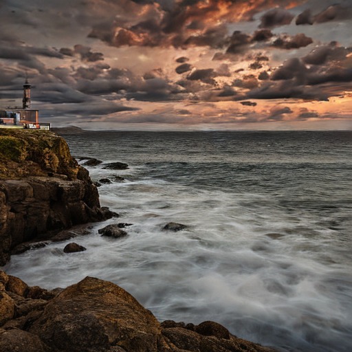 Lighthouse at Golden Hour
