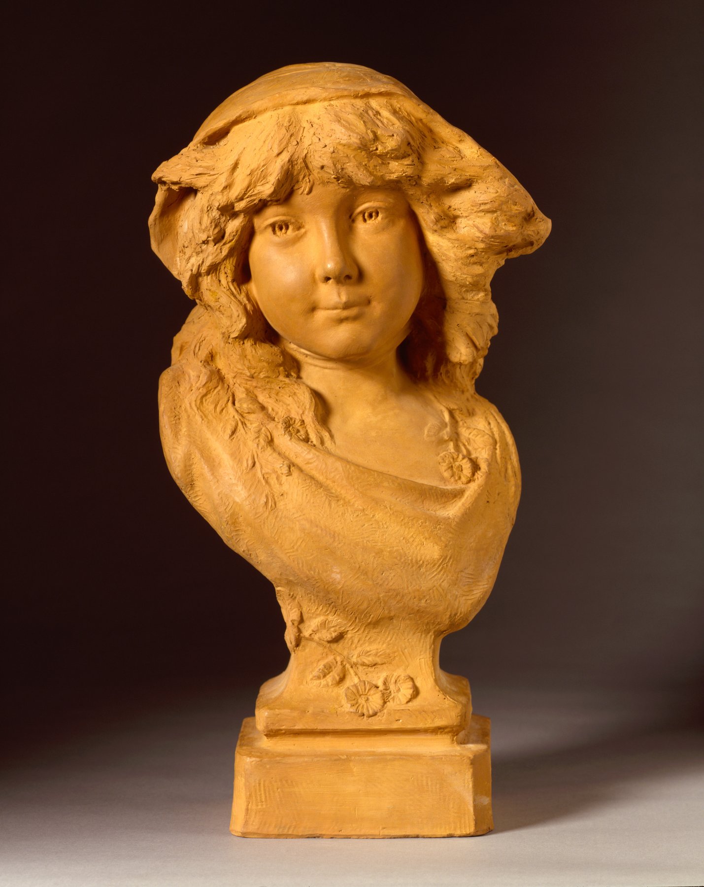 Art Nouveau Terracotta Bust