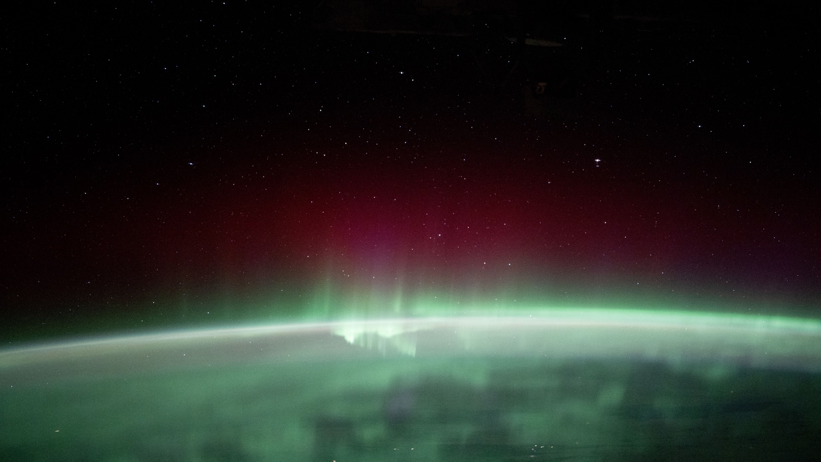 Aurora From Space