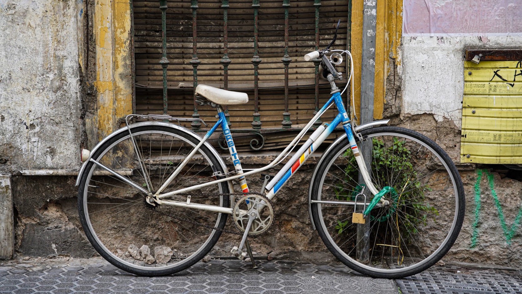 Bicycle Against the Wall