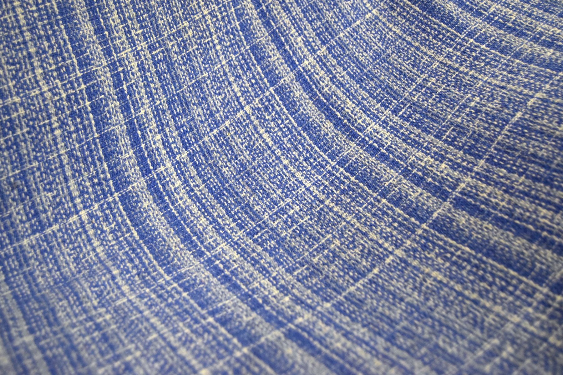 Blue Woven Fabric Texture