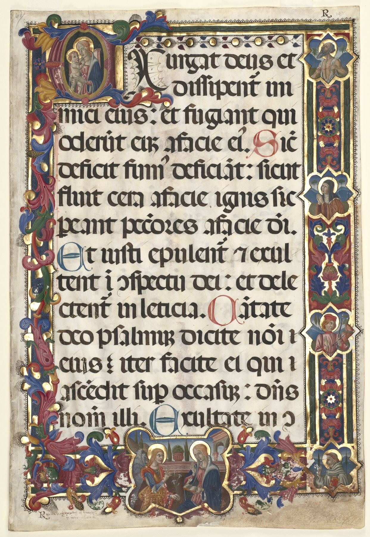 Illuminated Manuscript Page