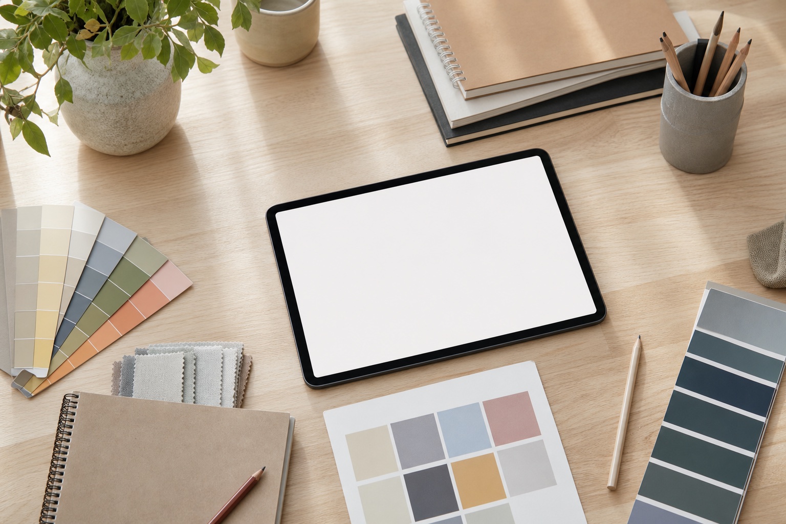 Designer Desk Flatlay