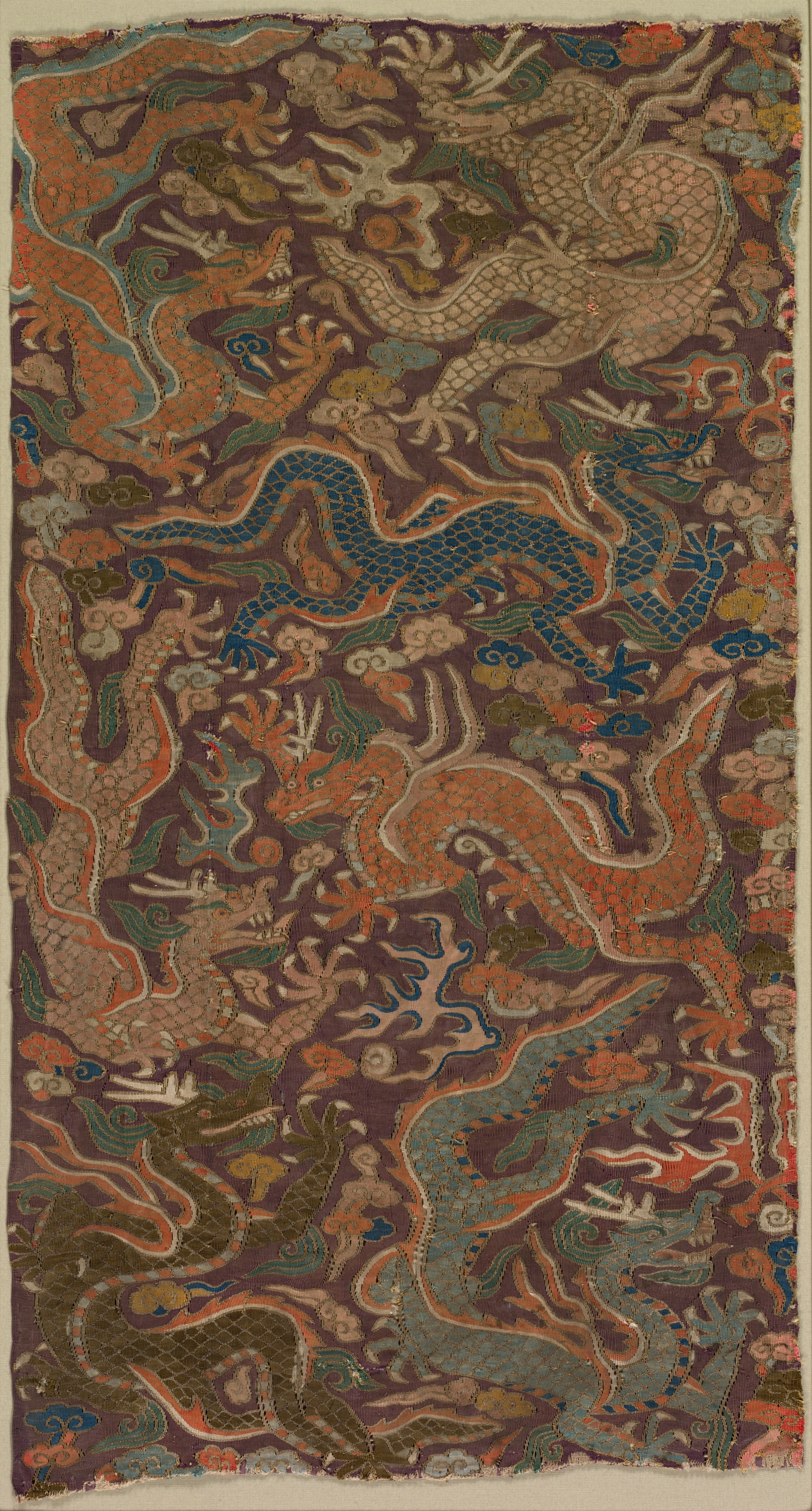 Dragons Chasing Flaming Pearls