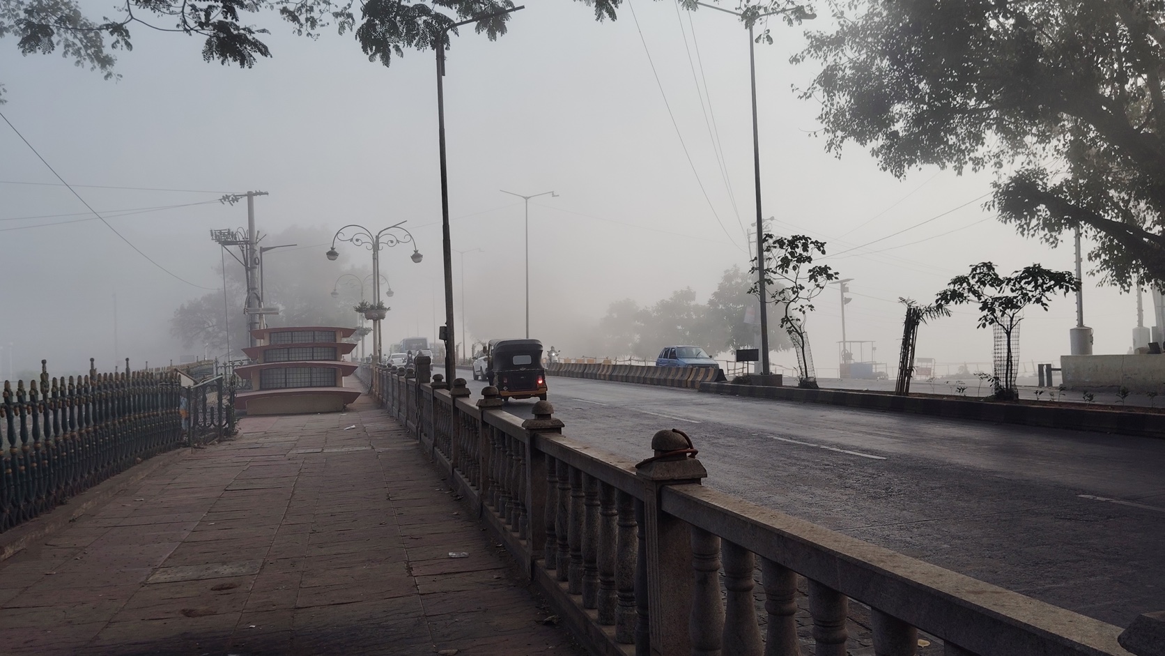 Foggy Morning Bridge