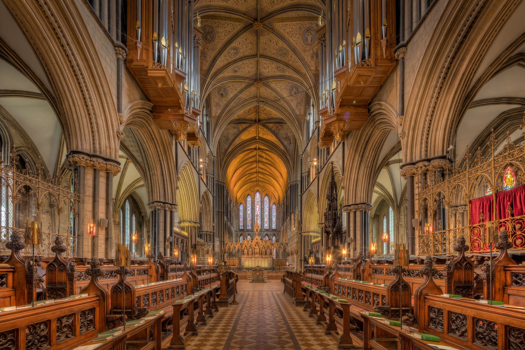 Gothic Cathedral Nave