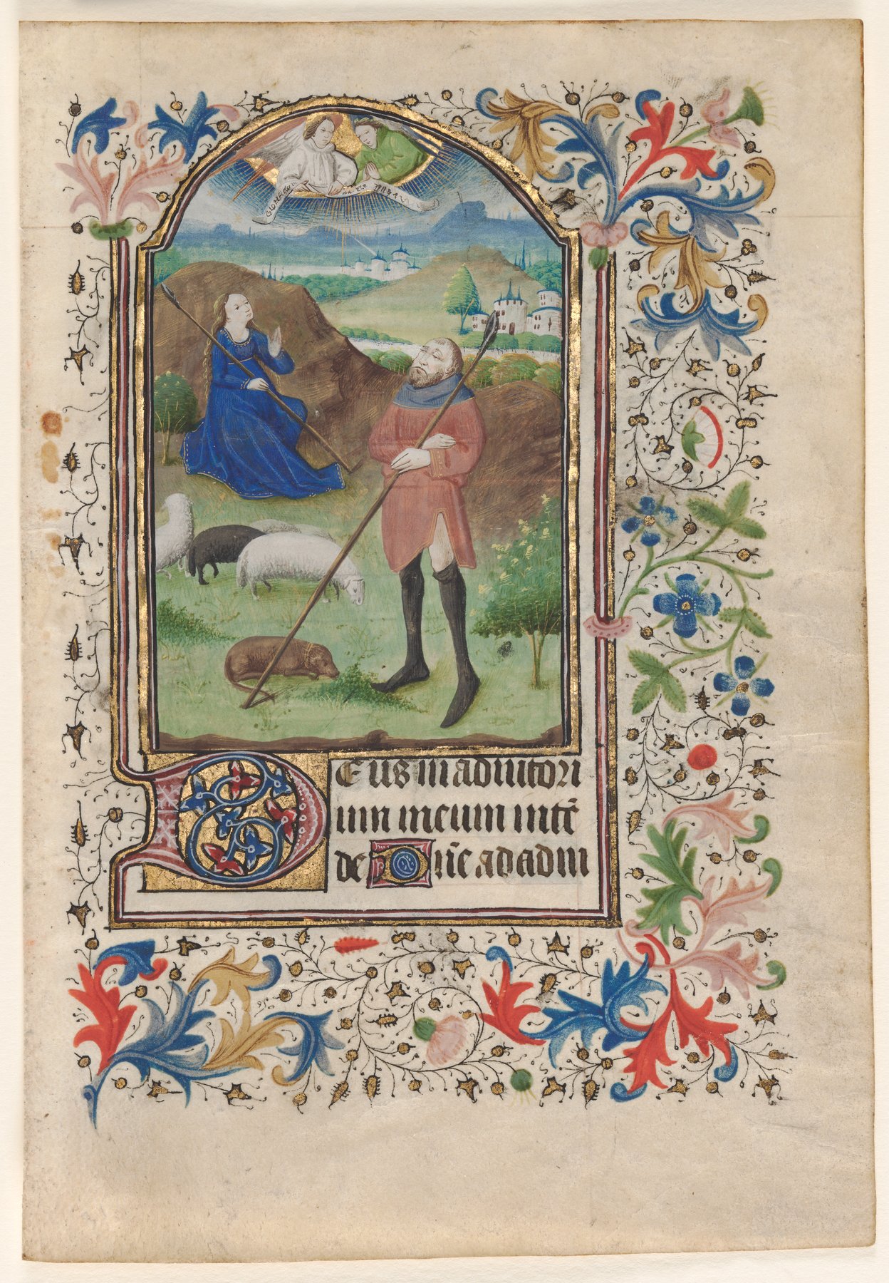 Illuminated Manuscript Page