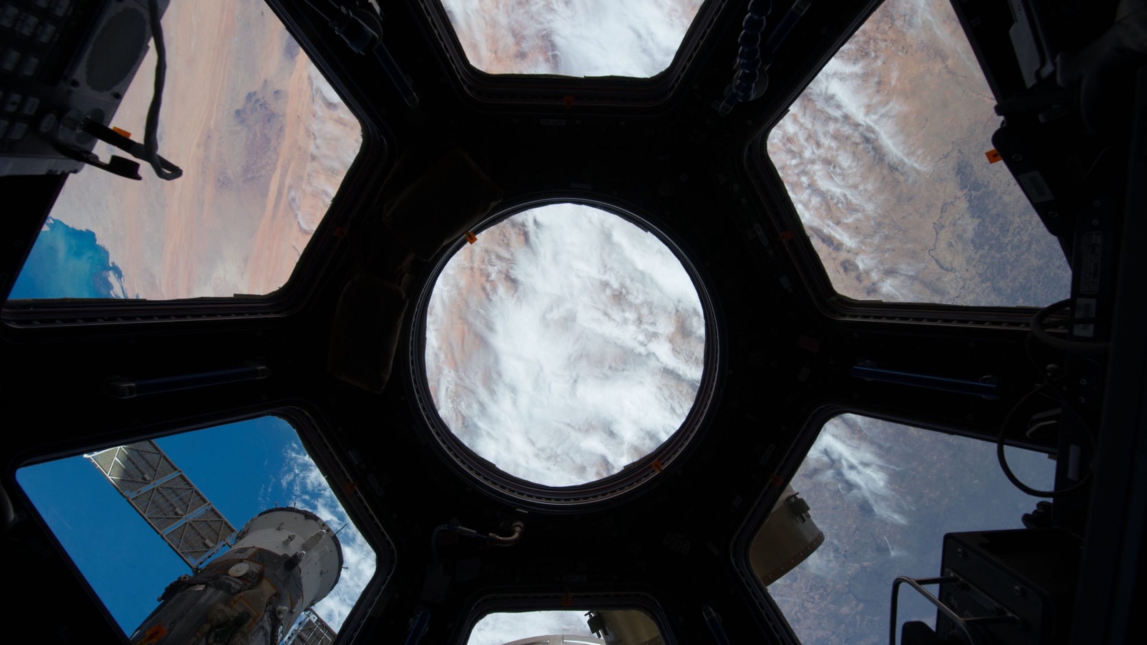 Earth From the ISS Cupola