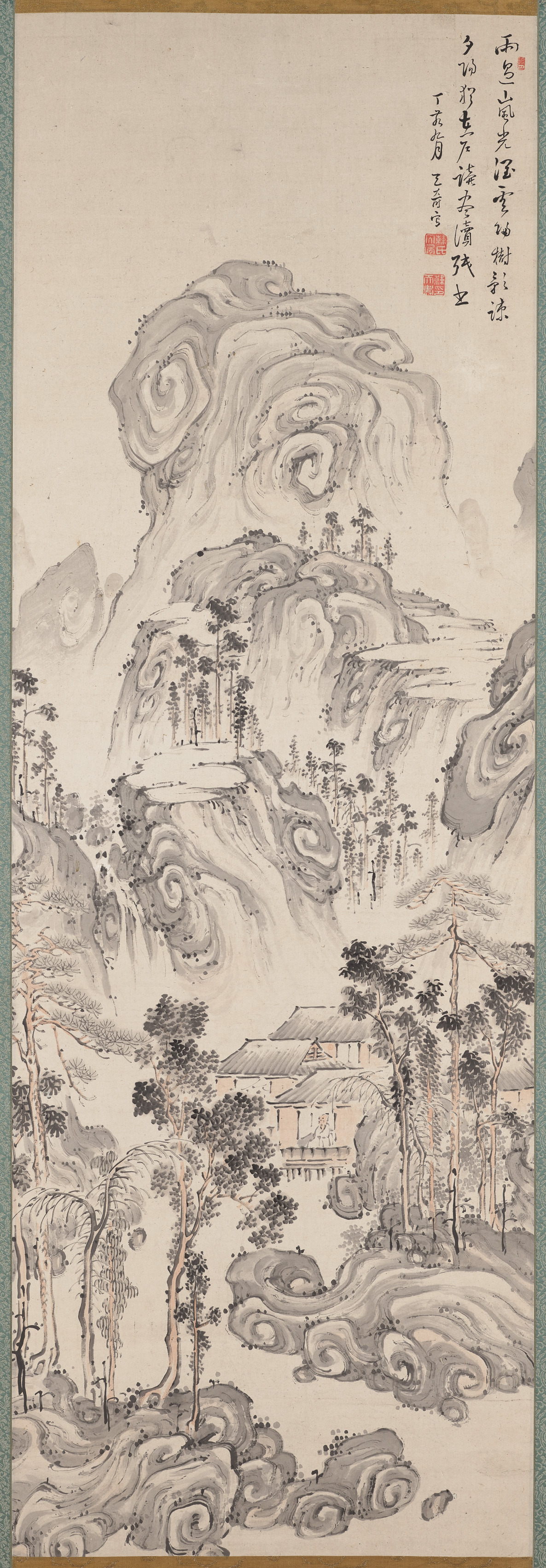 Landscape with Gentle Peaks