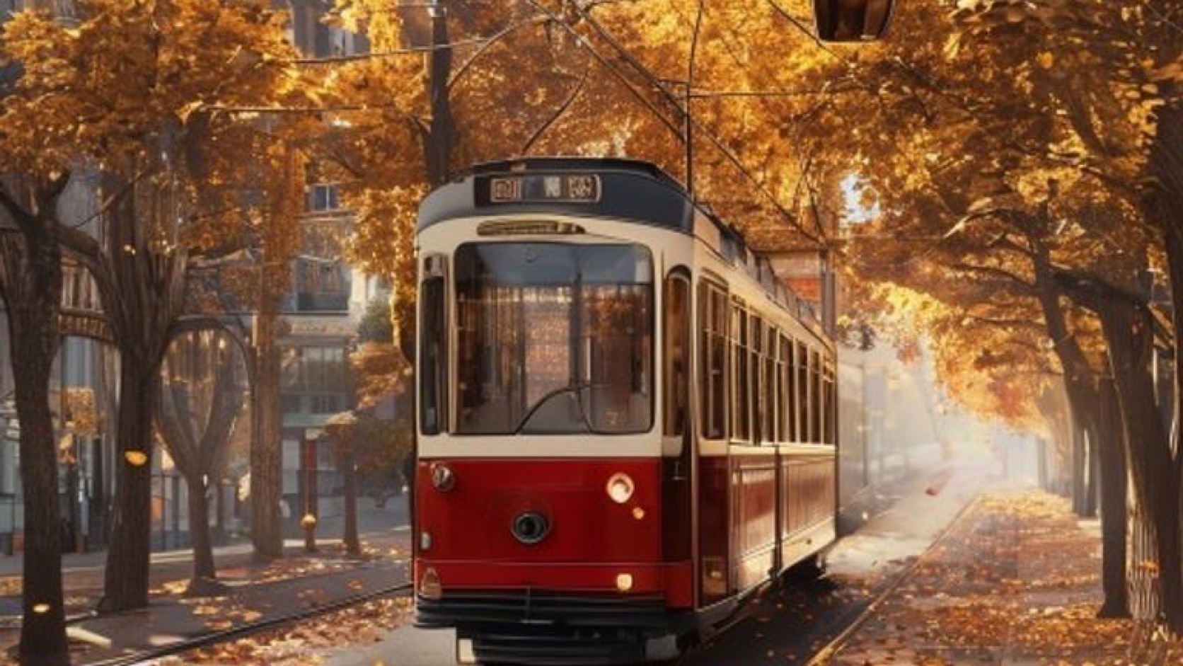 Autumn Tram