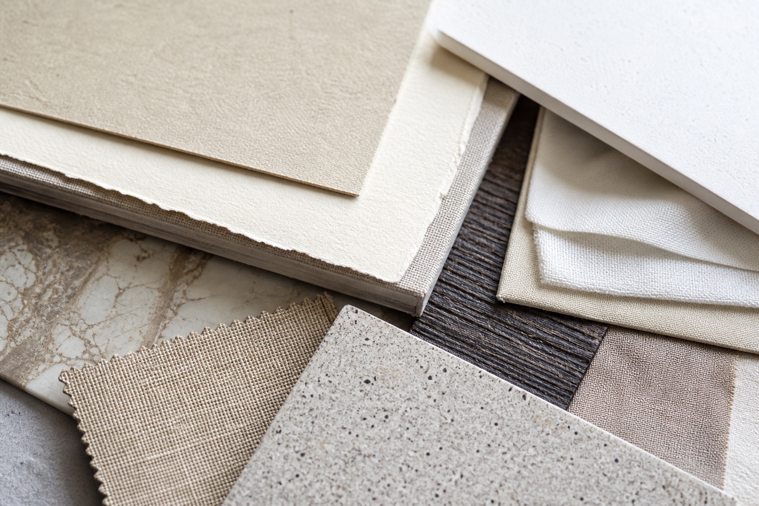 Material Swatch Moodboard