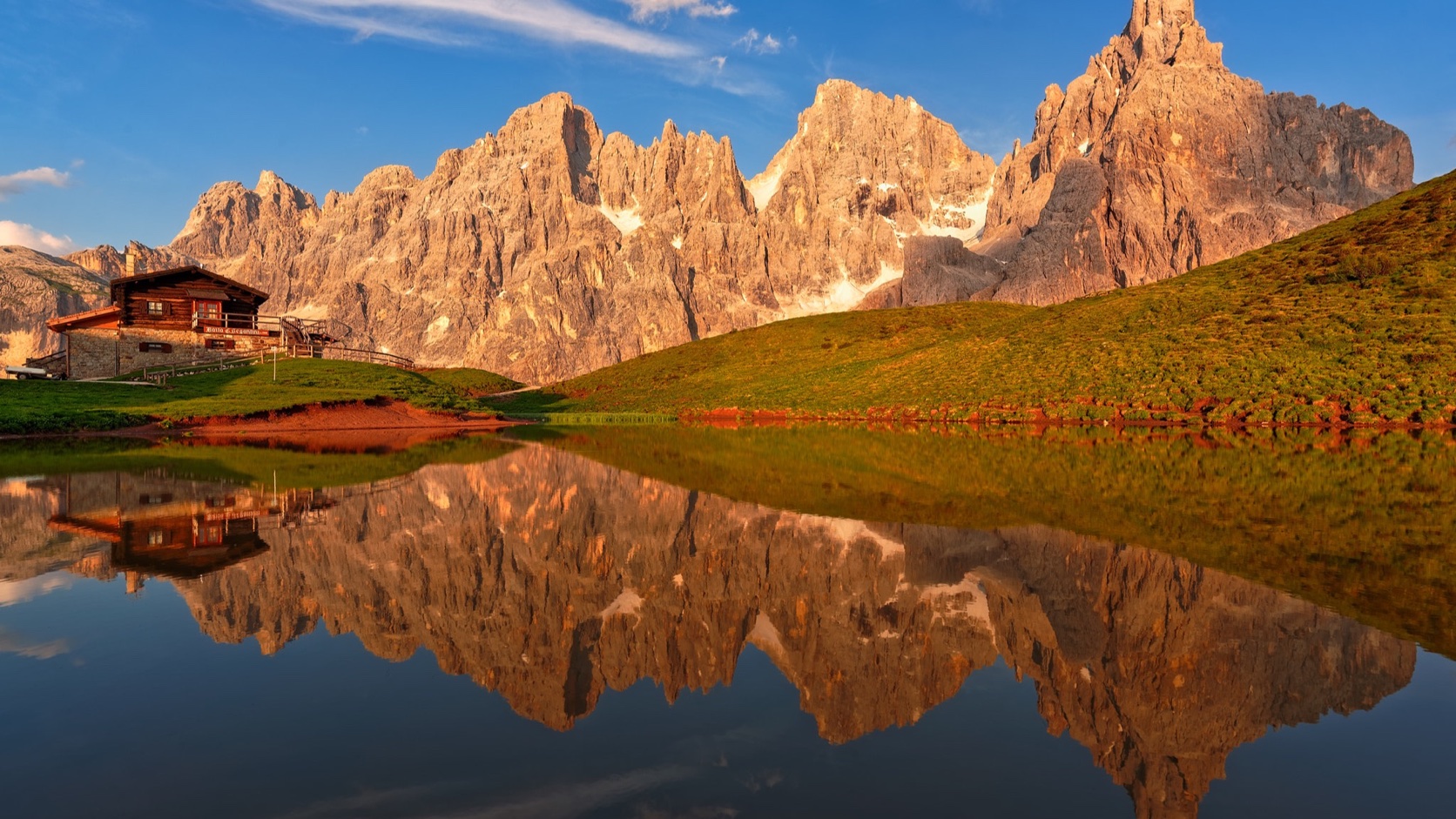 Mountain Lake Reflection