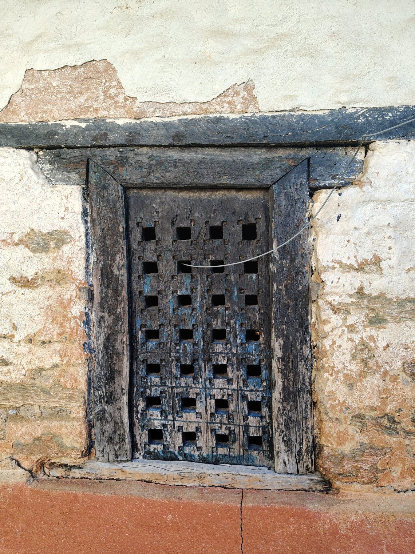 Weathered Window Grate