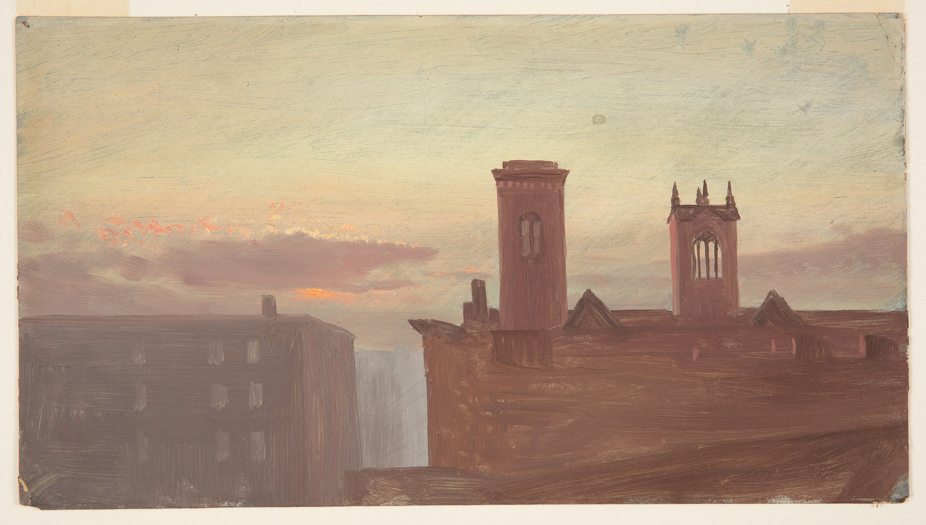 Rooftops at Twilight