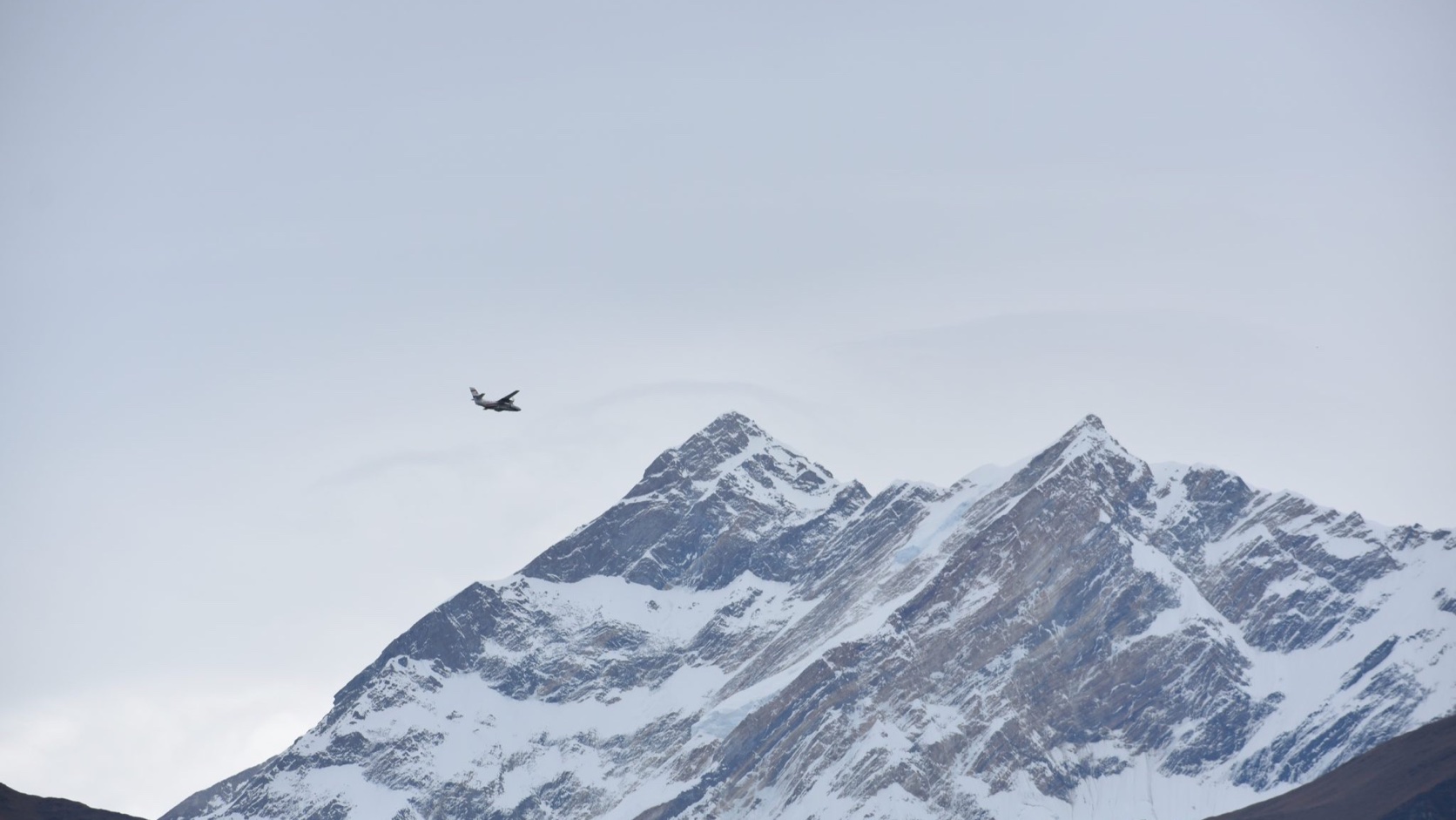Snowy Mountain Peaks