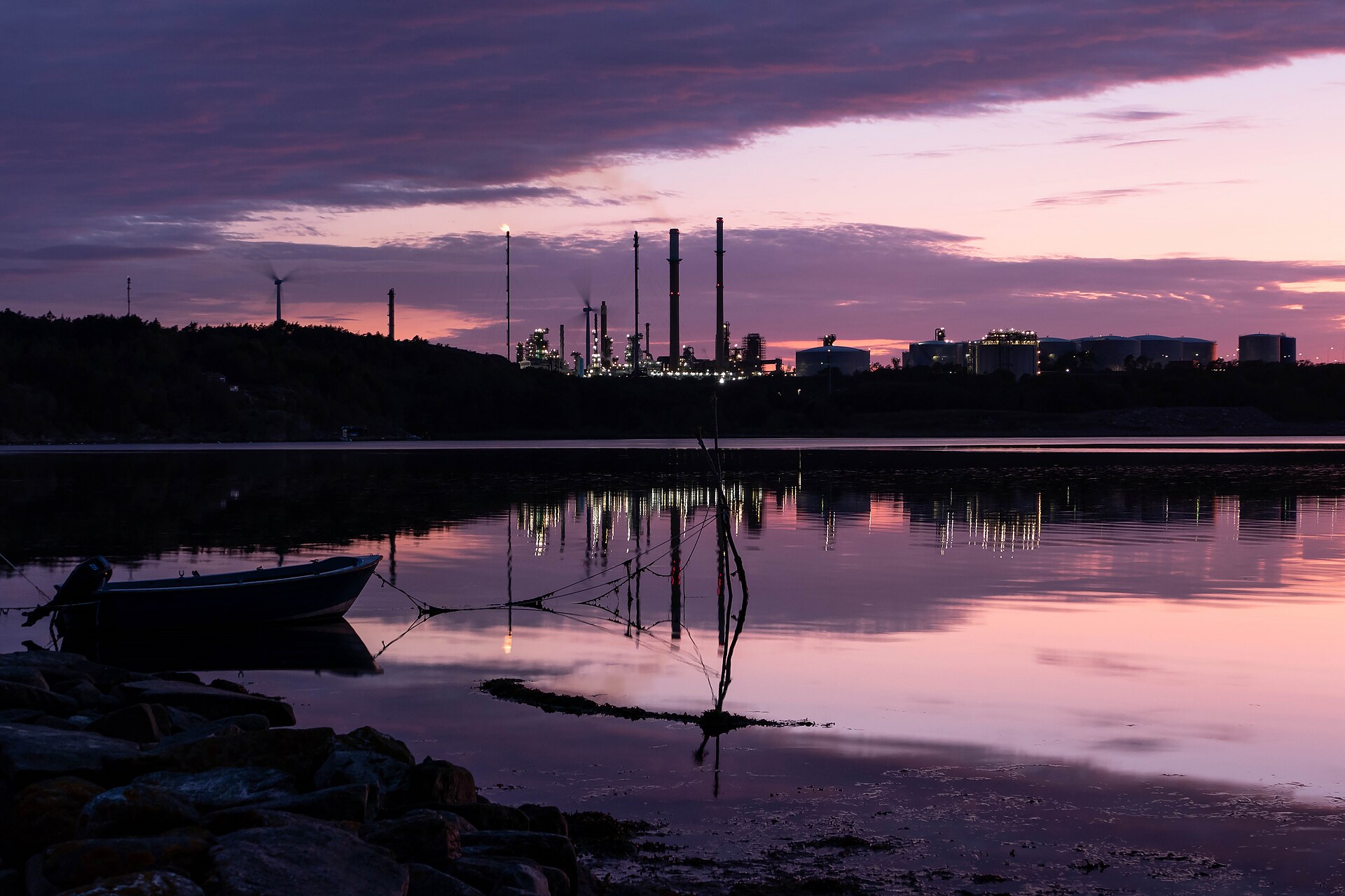 Sunset over Trommekilen from Norrkila 6.jpg