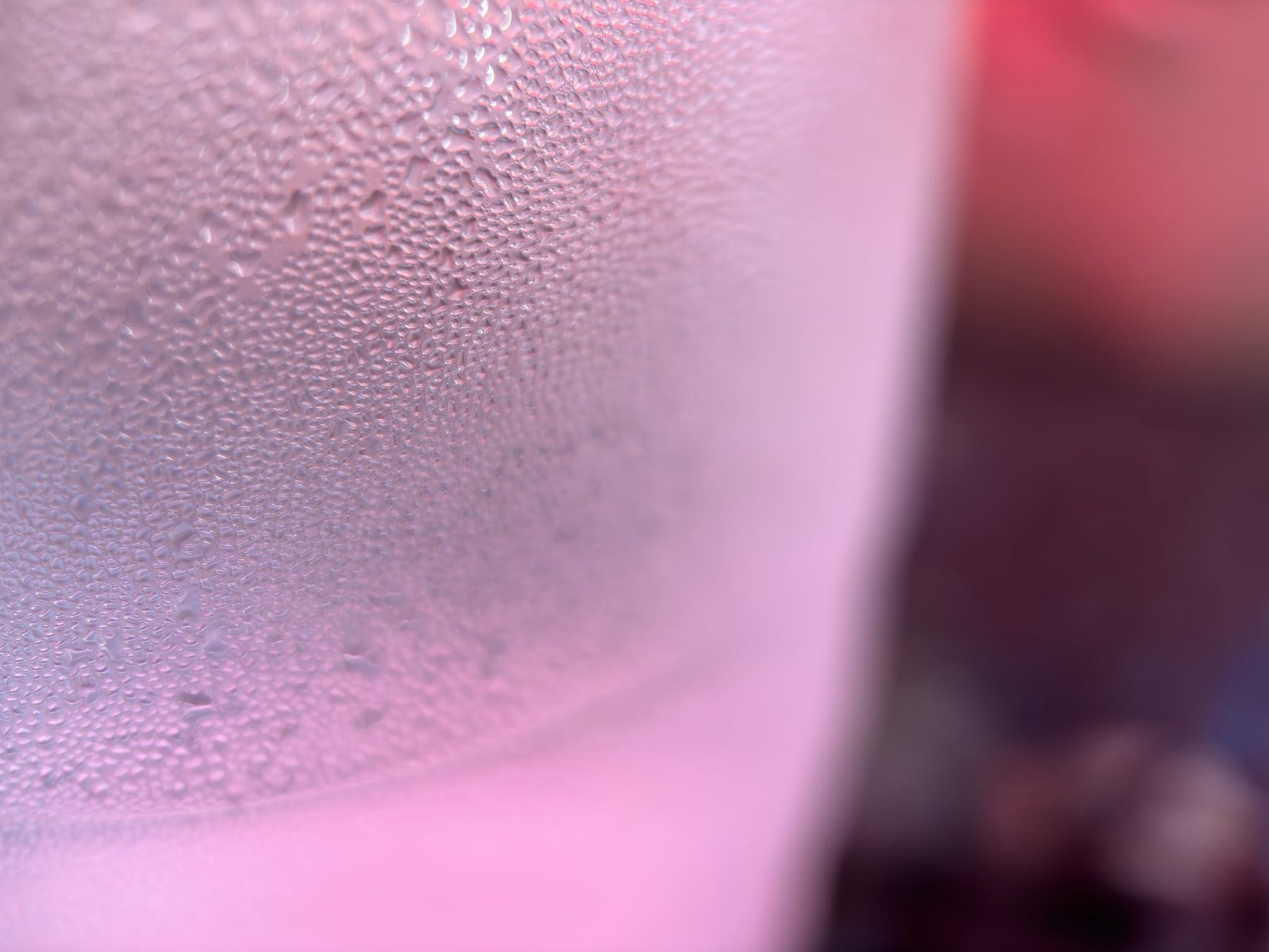 Water Droplets on Glass