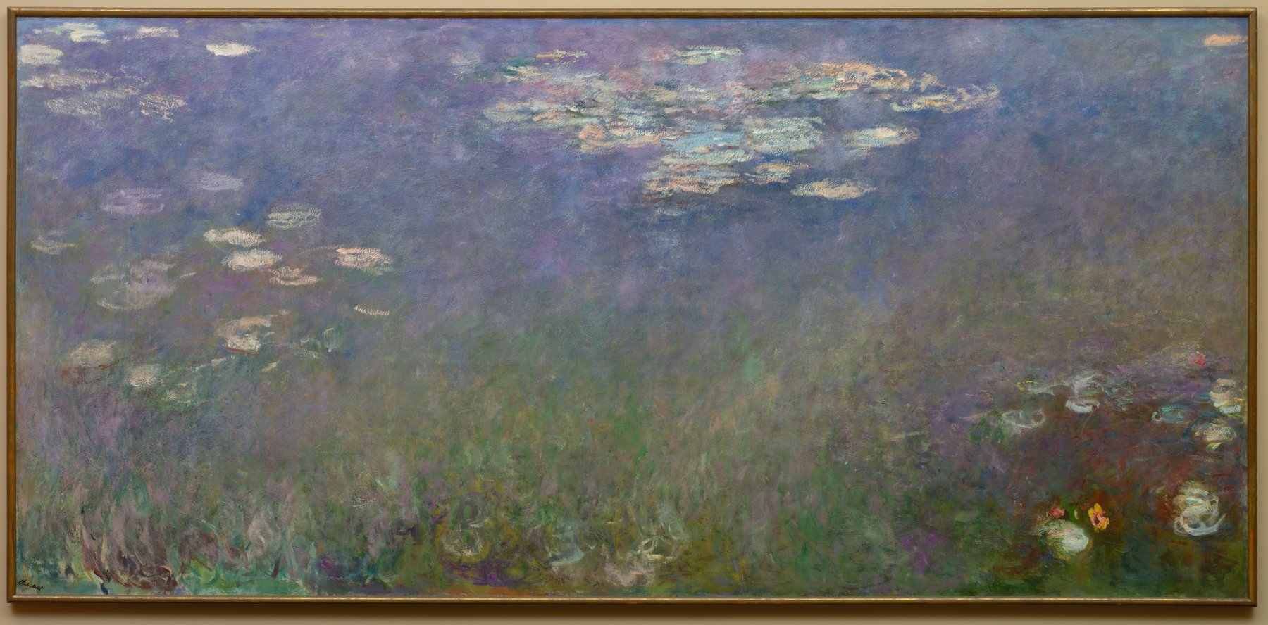 Water Lilies Panel